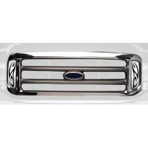    Putco 86105 Tribe Mirror Stainless Steel Grille Automotive