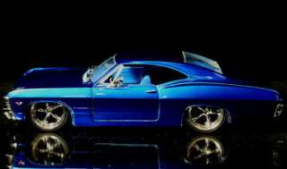   Chevy Impala SS BIGTIME MUSCLE Diecast 124 Scale   Candy Blue  