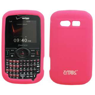 for Pantech Caper Pink Case Skin+Uni SP+Charger+Mount 738435593599 