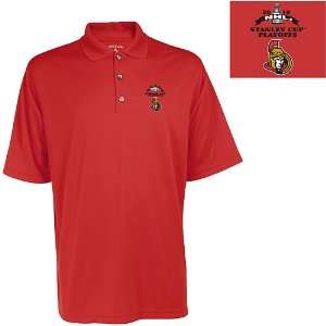 Antigua Ottawa Senators 2010 Stanley Cup Playoffs Exceed Polo Shirt 