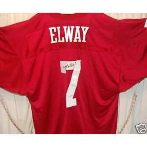    John Elway Signed Uniform   Stanford University