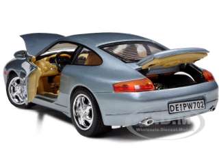   car model of Porsche 911 Carrera Grey die cast car model by Motormax