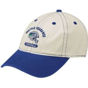  Old Logo Small/Med Seattle Seahawks Hat: Sports & Outdoors