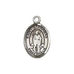 St. Barnabas Small Sterling Silver Medal