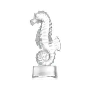  Lalique Sea Horse Clear Crystal 12155