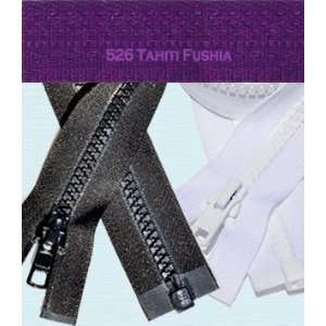  Sport Zipper ~ Separating   526 Tahiti Fushia (1 Zipper/ Pack) Arts