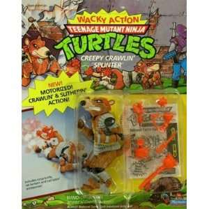   Teenage Mutant Ninja Turtles   Creepy Crawlin Splinter Toys & Games