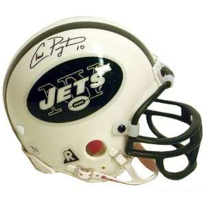  Chad Pennington Hand Signed Jets Mini Helmet: Sports 
