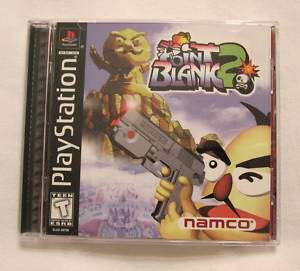 POINT BLANK 2 PLAYSTATION PS1 GAME COMPLETE + NICE RARE 722674020855 