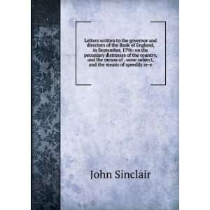   . same subject, and the means of speedily re e John Sinclair Books