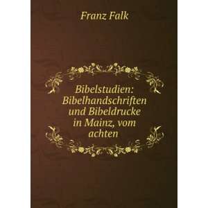   Jahrhundert Bis Zur Gengenwart (German Edition) Franz Falk Books