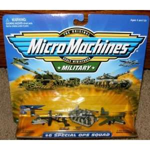   Micro Machines Special Ops Squad #6 Military Collection: Toys & Games