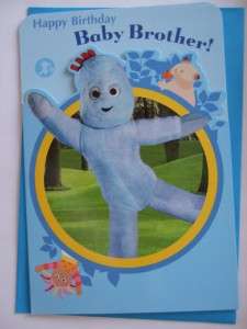 In the Night Garden Happy Birthday BABY BROTHER Card  