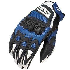    Teknic Chicane Short Gloves   2009   Large/Blue Automotive