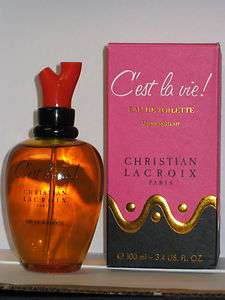 est la vie Christian lacroix Perfume 3.4 edt NIB RARE  