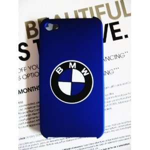  Iphone 4 Plastic Blue BMW Hard Back Case Cover: Everything 