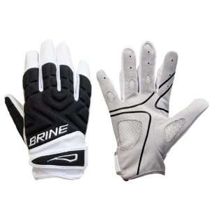  Brine Silhoutte Black L Lacrosse Womens Gloves