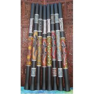  Dot Painted PVC Didgeridoo Musical Instruments