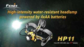 Fenix HP11 Cree XP G R5 Headlight Headlamp Light+AD03 Y  