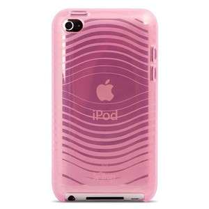 iFrogz Soft Gloss Wave TPU Jelly Case for iPod Touch 4G   Pink  