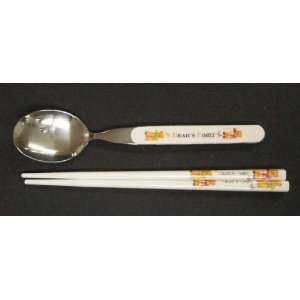  Chopstick and Spoon Set for Children Baby