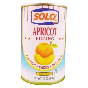Solo Apricot Cake and Pastry Filling Grocery & Gourmet Food