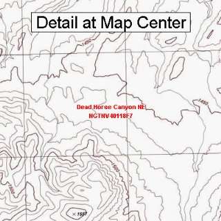  USGS Topographic Quadrangle Map   Dead Horse Canyon NE 