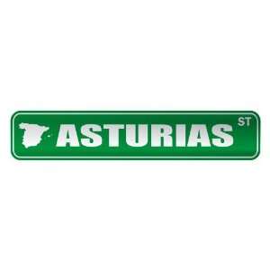   ASTURIAS ST  STREET SIGN CITY SPAIN