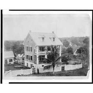  Residence of Mr. Carl Schultze, Monrovia, Liberia 1895 