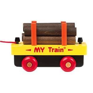  MY Train Log Car Toys & Games