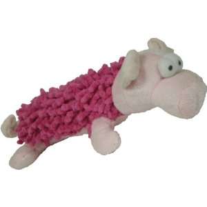  Amazing 10 Inch Plush Shaggy Pig Dog Toy: Pet Supplies
