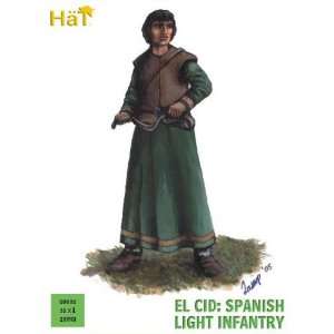  El Cid Spanish Light Infantry (32) 28mm Hat Toys & Games