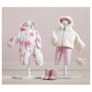  Middleton Doll Snowflake Print White/Pink Snowsuit #1416: Toys & Games