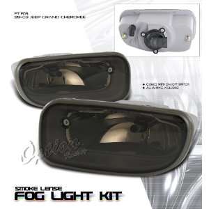   : Jeep Grand Cherokee 99 03 Smoke Fog Light Kit OEM Style: Automotive