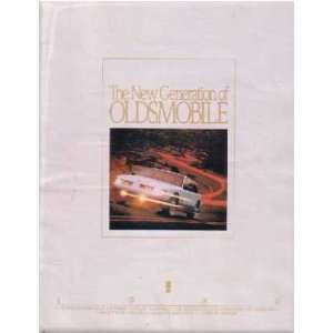 1989 CUSTOM CRUISER CTLSS CALAIS SUPREME Sales Brochure 