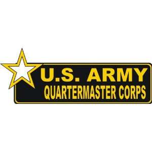  United States Army Quartermaster Corps Bumper Sticker 