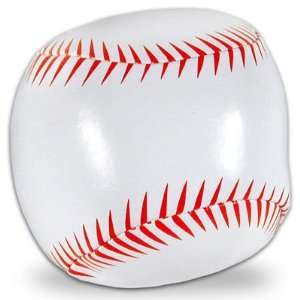 White Synthetic Leather Soft Sport Ball    Softball Size  