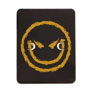    iPad 5 in 1 Case Matte Black Smiley Face Smirk: Everything Else