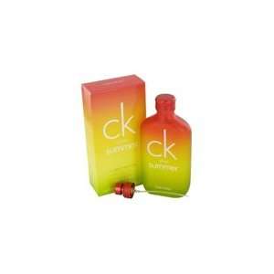 CK ONE Summer by Calvin Klein   Eau De Toilette Spray (2005 Yellow and 
