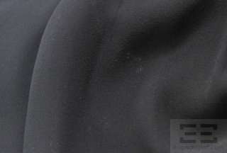Chanel Black Keyhole Pleated Skirt Long Sleeve Dress Size 40  