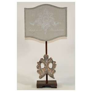   Aidan Gray Distressed Finish Ieper Accent Table Lamp