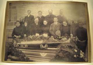 Imperial Russia FUNERAL Post Mortem Coffin BIG 250x180 mm Photo, in 