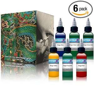   Color Kit Ink Set Element Tattoo Supplies: Health & Personal Care