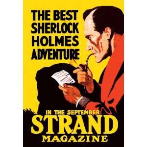  The Best Sherlock Holmes Adventure 28x42 Giclee on Canvas 