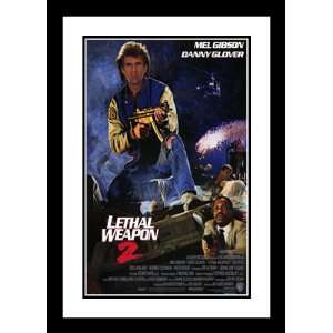 Lethal Weapon 2 32x45 Framed and Double Matted Movie Poster   Style B