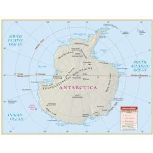  Universal Map 762517360 Antarctica Primary Classroom Wall Map 