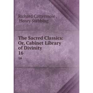   Library of Divinity. 16 Henry Stebbing Richard Cattermole  Books