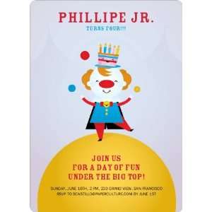  Juggling Clown Birthday Party Invitations: Health 