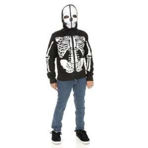  Boys MED (8 10)  Costume Skeleton Hoodie: Toys & Games