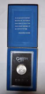   Carson City Morgan Silver Dollar Sealed and Boxed Mint State  